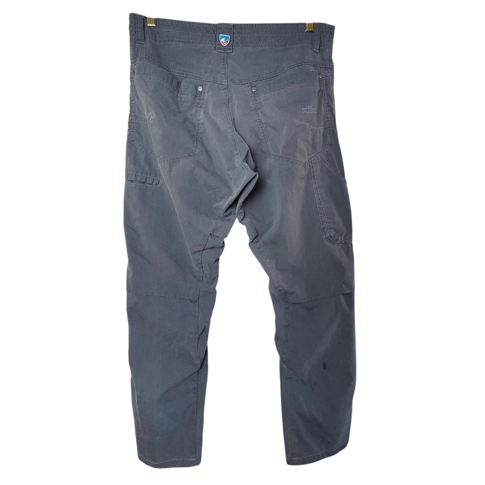 Kuhl Konfidant Air Hiking Pants Mens 32x30 Gray Vented Cargo Tactical Gorpcore - Picture 5 of 14